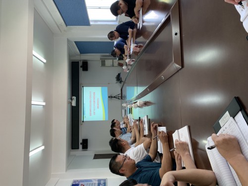 格式工廠福安郭丹桂：海峽科化公司黨委委員、副總經理黃卿延到福安分公司開展民爆市場營銷策略課題調研.jpg